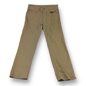 FootJoy‎ FJ Tan 5 Pocket Cotton Spandex Straight Leg Light Jeans Mens 34x29
